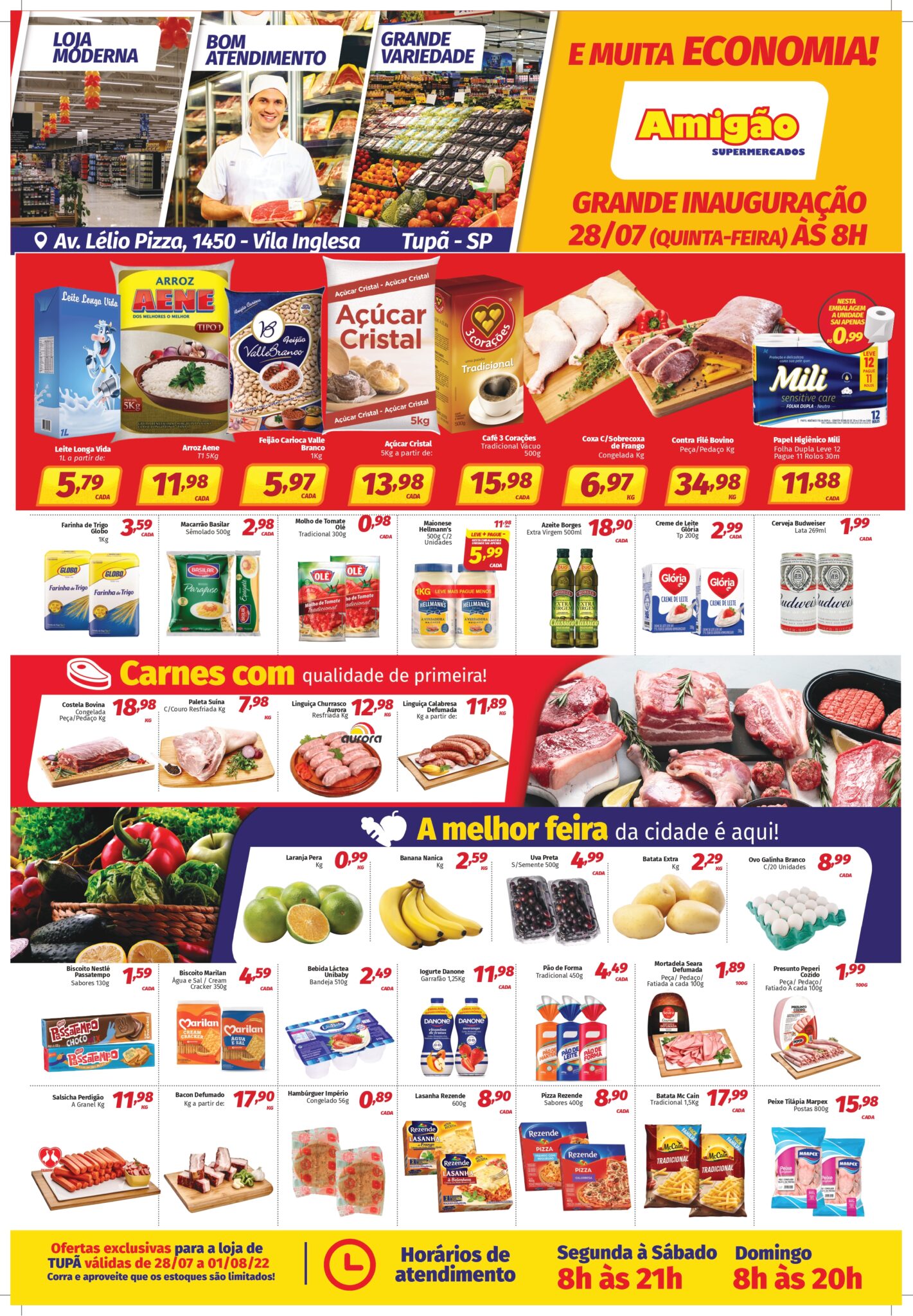 Confira As Ofertas Exclusivas Do Amig O Supermercado Tup Ense Not Cias