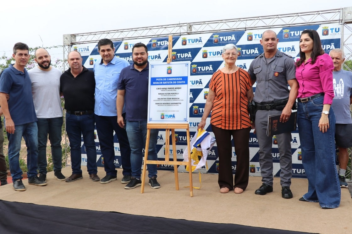 Prefeitura Inaugura Pista De Caminhada Na Vila Marajoara E Homenageia