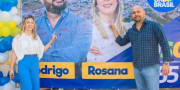 Rodrigo e Rosana serão empossados amanhã, dia 1, em Queiroz