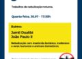Nebulização noturna chega aos bairros Jamil Dualibi e João Paulo II nesta quarta-feira