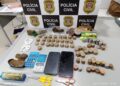 Casal é preso em Queiroz por tráfico de drogas após operação da Polícia Civil