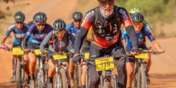 Veterano da PM se destaca no ciclismo e leva Tupã ao pódio