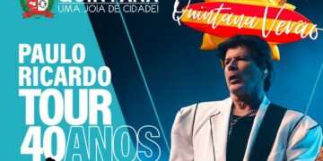 Quintana Verão 2025 recebe Paulo Ricardo em show gratuito no Calçadão