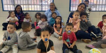 Primeira-Dama de Quintana visita projeto “Horta na Creche” e destaca importância da educação sustentável