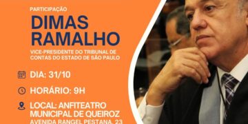 Queiroz sedia encontro com o Tribunal de Contas do Estado de São Paulo