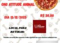 Do Forno para o Coração: Pizza Solidária em prol da ONG Atitude Animal de Tupã