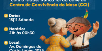 Baile do CCI anima a melhor idade neste sábado com música ao vivo e transporte gratuito