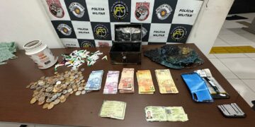 Força Tática prende dois por tráfico e associação ao tráfico no bairro Santa Rita