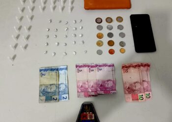 Polícia Militar prende mulher de 21 anos de idade por tráfico em Pompéia