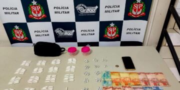 Polícia Militar prende traficante em ponto conhecido como “biqueira do Erreu” em Pompéia