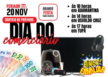 Dia do Comerciário será celebrado com grandes festas regionais; esta terça-feira é o último dia para retirar o passaporte de entrada