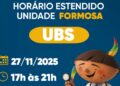 UBS da Vila Formosa volta a atender em horário especial na quinta-feira