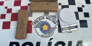 Polícia Militar prende dois homens por tráfico de drogas em Queiroz