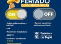 Prefeitura informa o que funcionará no feriado de quinta-feira e na sexta, dia 21