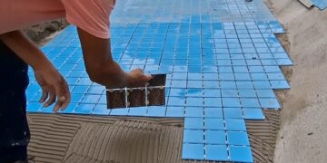 Espelho d’água do Paço Municipal recebe novo revestimento após escolha popular