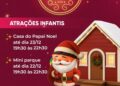 Mini parque de diversões é atração do Natal de Luz em Tupã