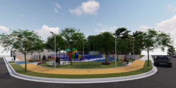 Praça trará nova opção de lazer na zona oeste de Tupã