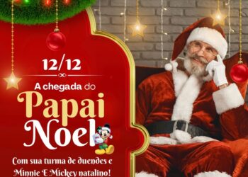 Papai Noel chega à Karazawa nesta sexta-feira com programação especial e clima de Natal Mágico