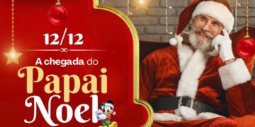 Papai Noel chega à Karazawa nesta sexta-feira com programação especial e clima de Natal Mágico